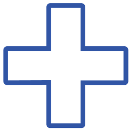 Medical cross icon